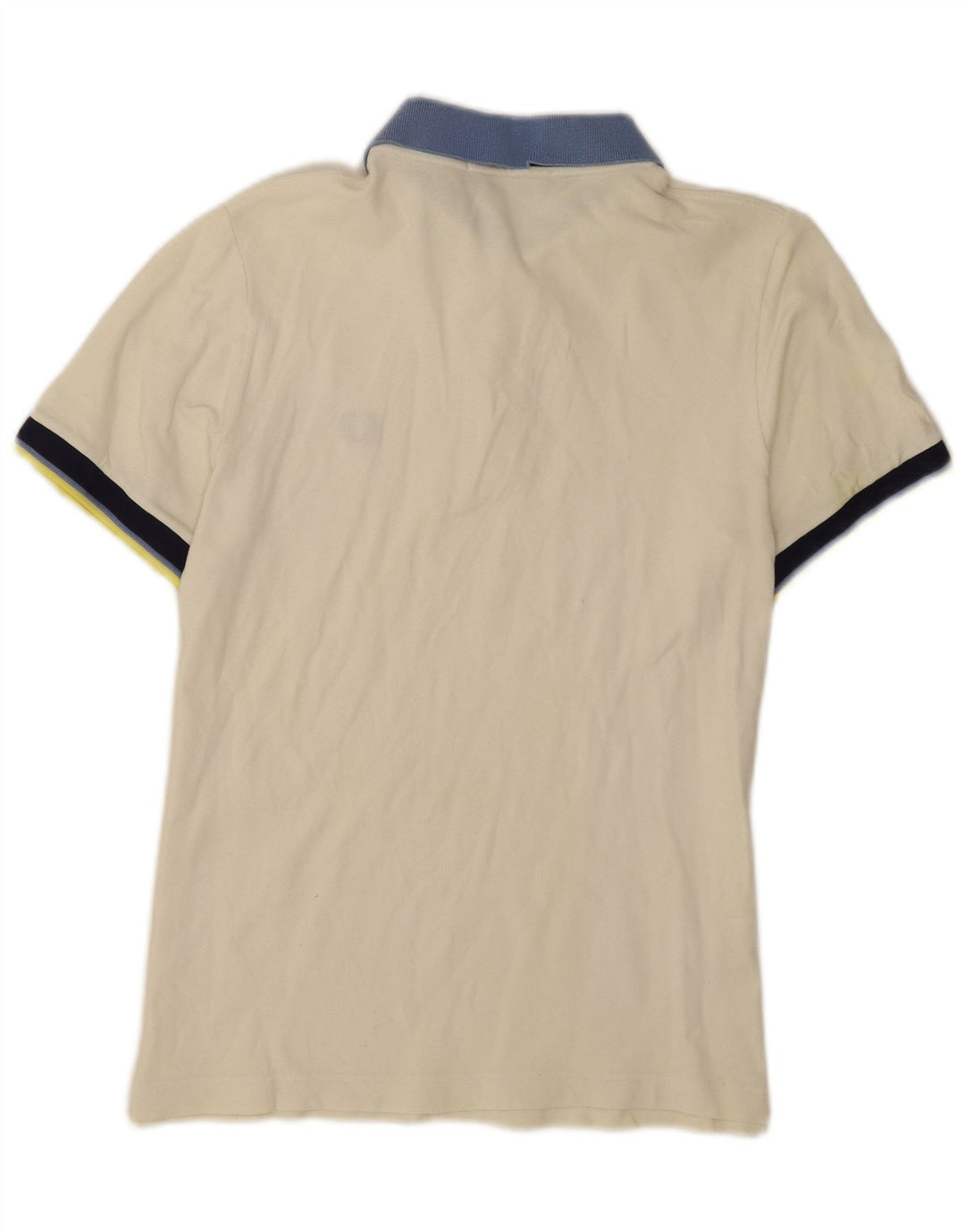 Fred Perry Herren-Poloshirt mit normaler Passform, mittlere, cremefarbene Baumwolle