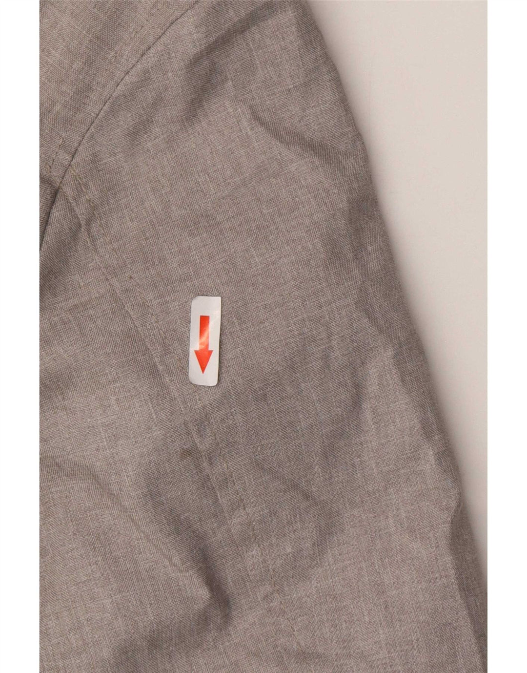 Jack & Jones wattierte Herrenjacke mit Kapuze, UK 40, Größe L, Grau, Farbblock