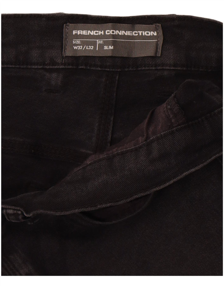 French Connection Herren Slim Jeans W32 L32 Grau