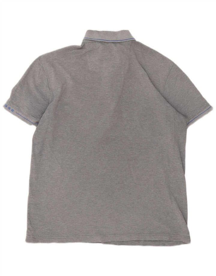Hugo Boss Herren Slim Fit Poloshirt XL Grau