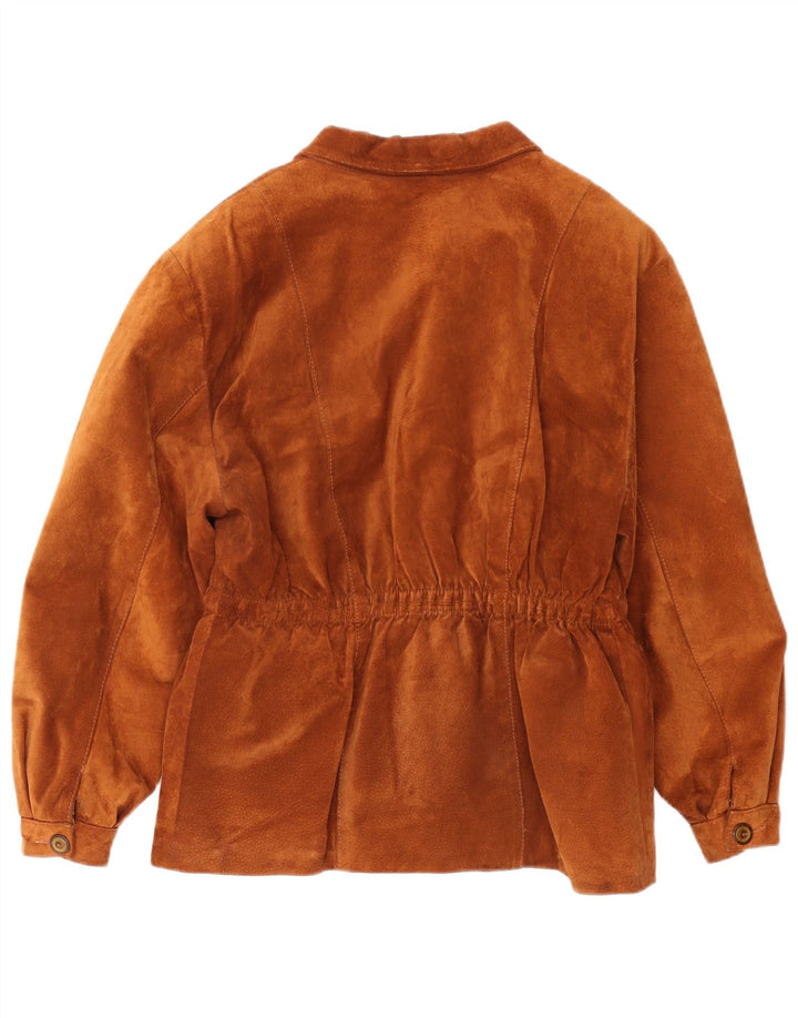 Vintage Herren Wildlederjacke UK 36 Small Brown