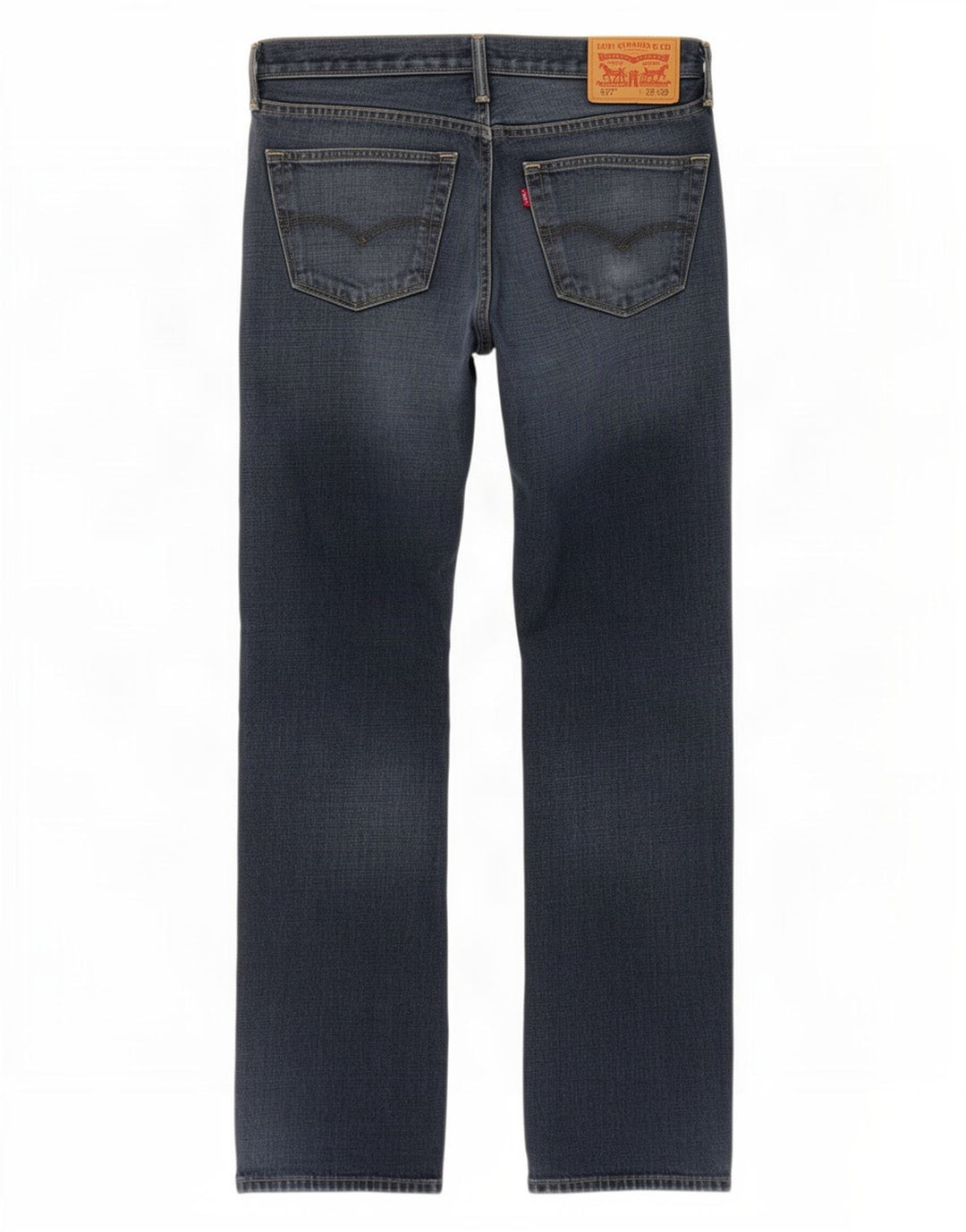 Levi's Herren 527 Bootcut Jeans W33 L32 Blaue Baumwolle