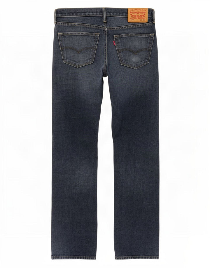 Levi's Herren 527 Bootcut Jeans W33 L32 Blaue Baumwolle