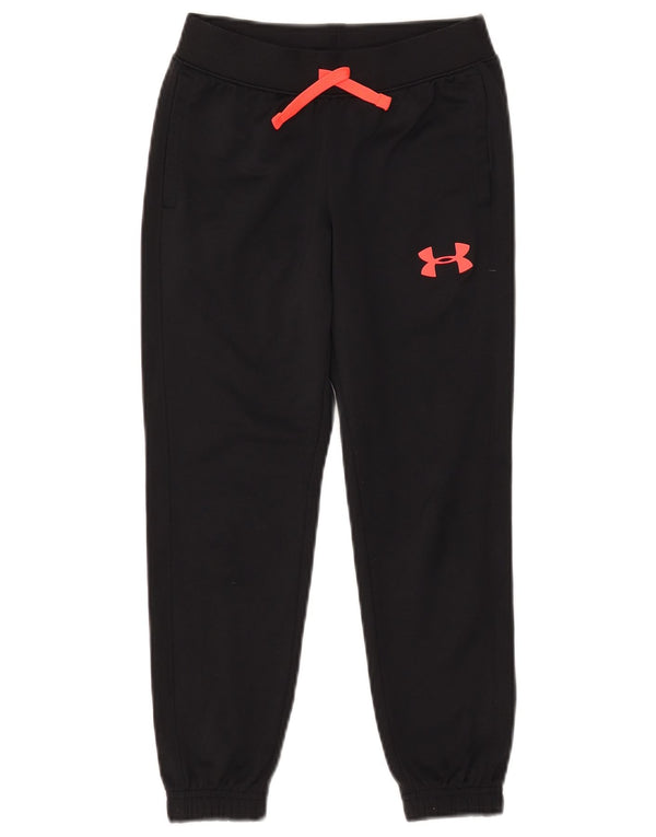 Under Armour Mädchen-Trainingshose, Jogginghose, 7–8 Jahre, Größe S, Schwarz
