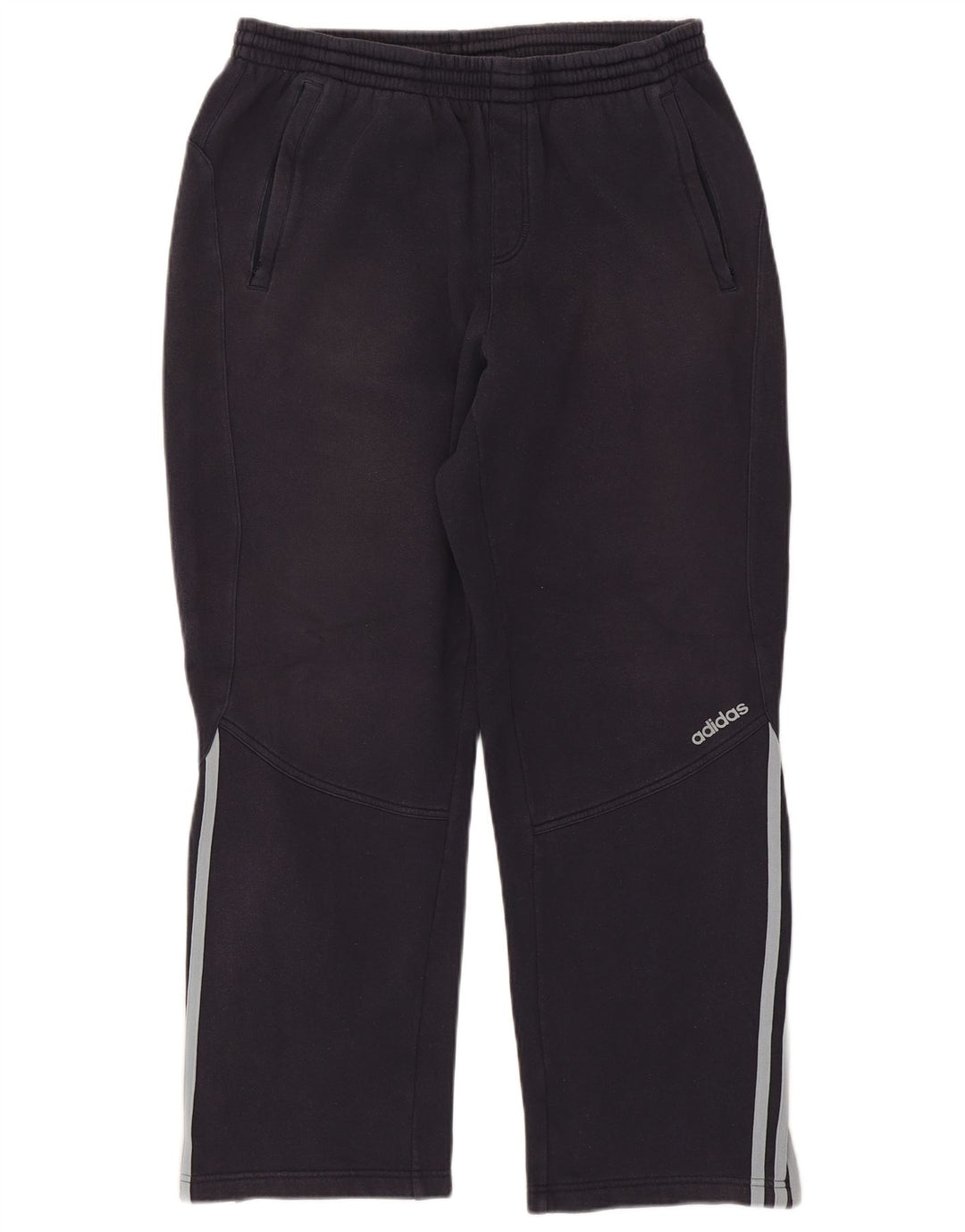 Adidas Herren-Trainingshose, groß, marineblau, Baumwolle