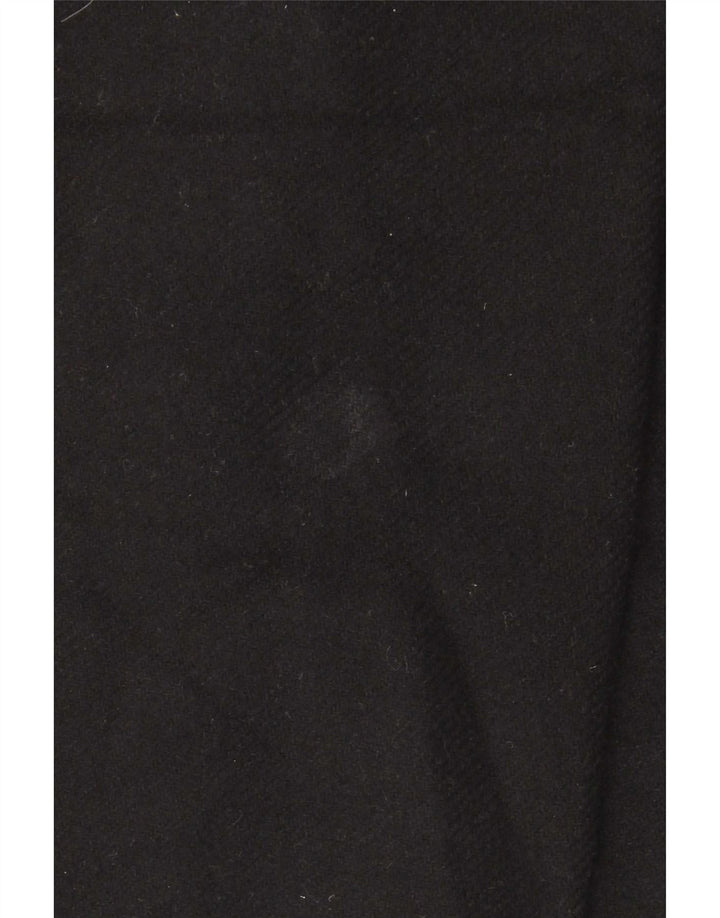 Zara Damen Mantel UK 14 Large Schwarz