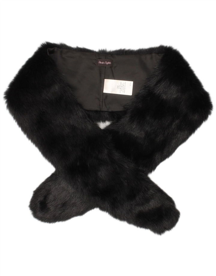 Phase Eight Damen Kunstfell-Stola-Schal, Einheitsgröße, Schwarz, Polyester, Winter