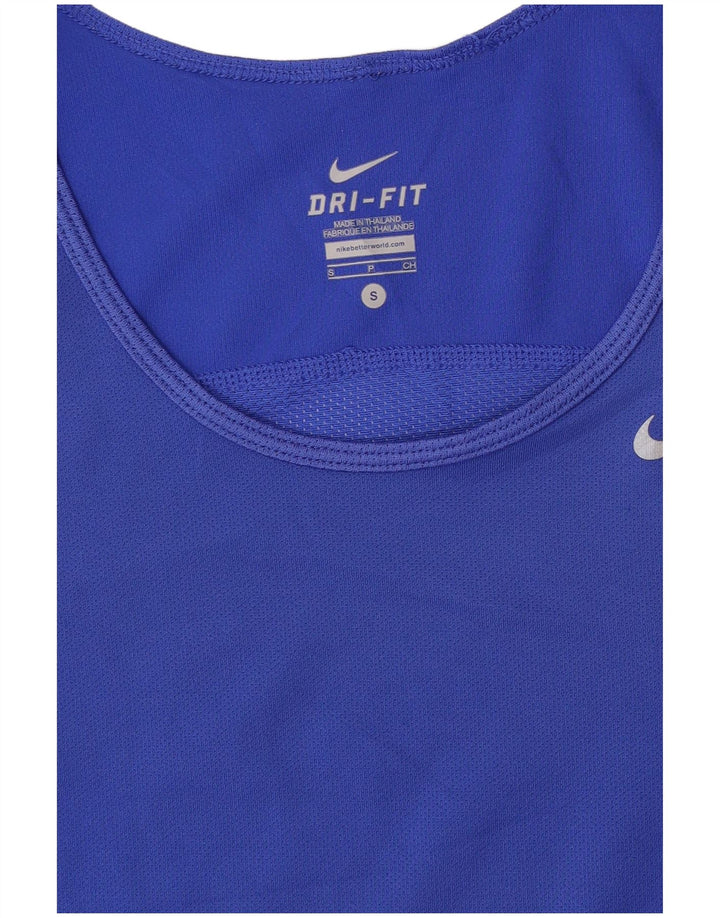 Nike Herren Dri Fit Weste Top Small Blau
