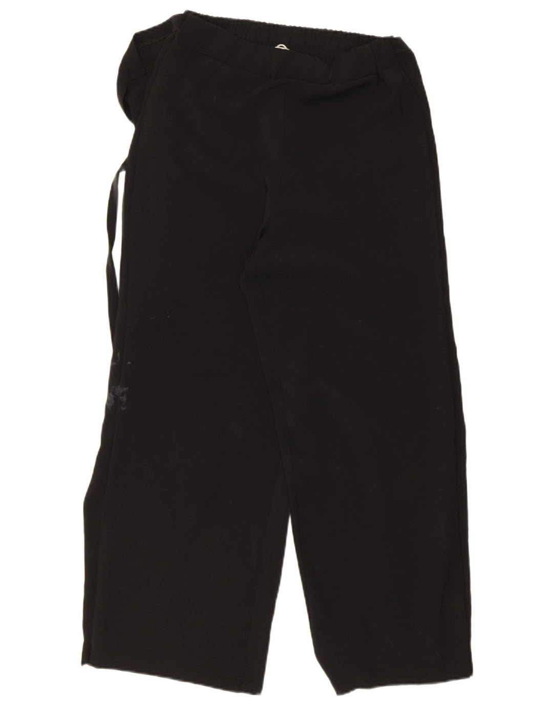 Zara Damen Wickelhose, Freizeithose, Größe M, W30, L27, Schwarz, Polyester