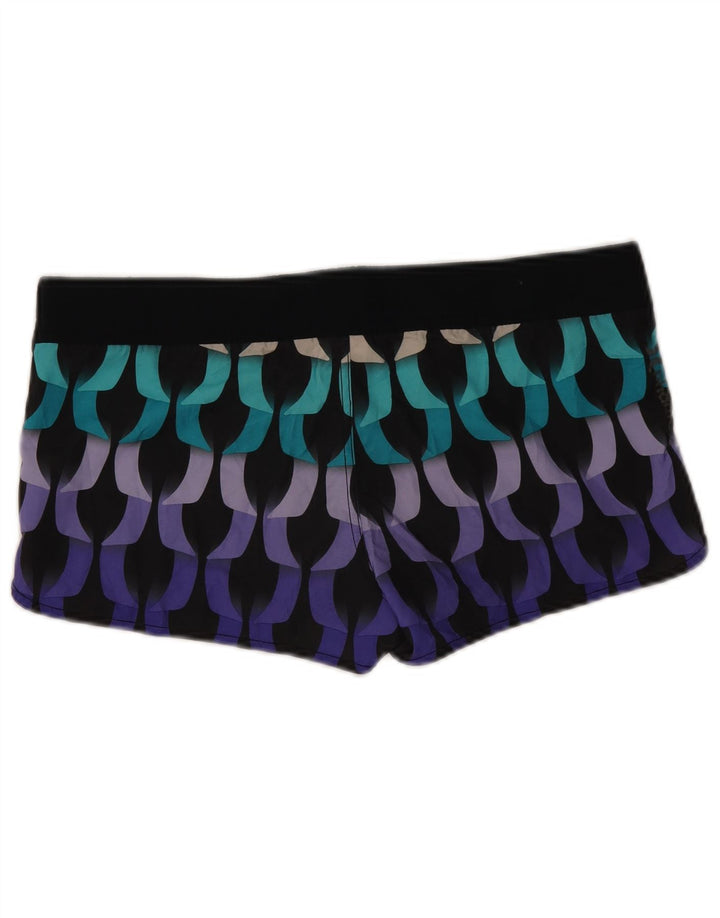 Hurley Damen Freizeitshorts US 10 Large W34 Mehrfarbig Geometrisch