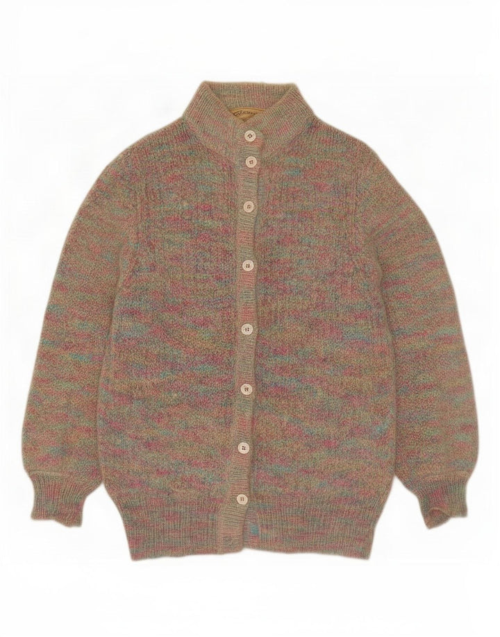 Peter Hahn Damen-Cardigan-Pullover UK 10 Small Mehrfarbig Klassisch