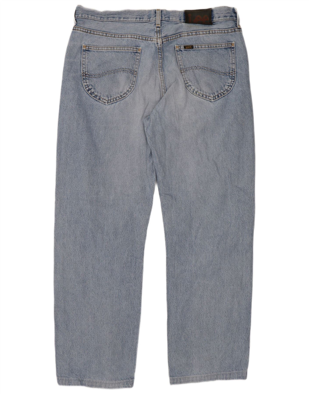 Lee Herren Straight Jeans W34 L30 Blau