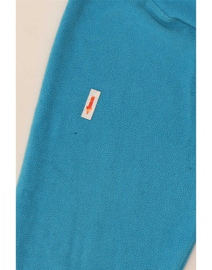 Fila Herren-Fleecepullover mit Reißverschluss am Hals IT 50 Mittelblau
