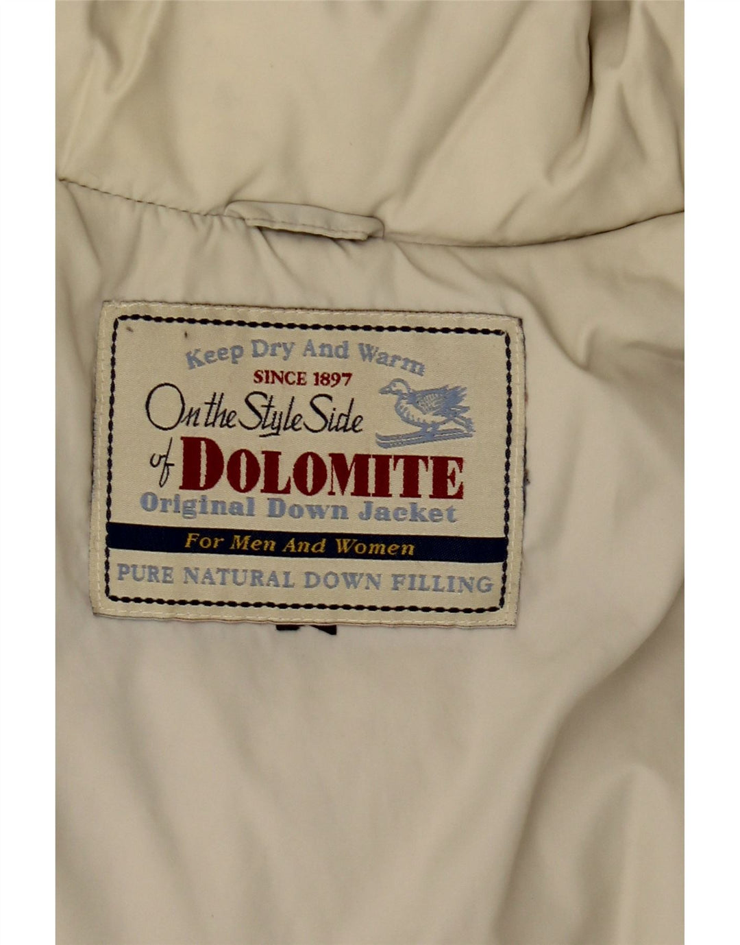 Dolomite Herren Wattierte Jacke UK 36 Small Beige