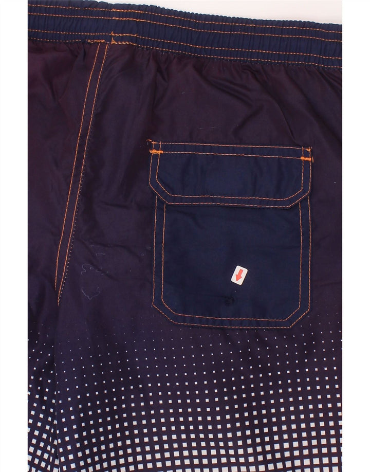 Sergio Tacchini Badeshorts für Jungen, 13–14 Jahre, Marineblau gepunktet