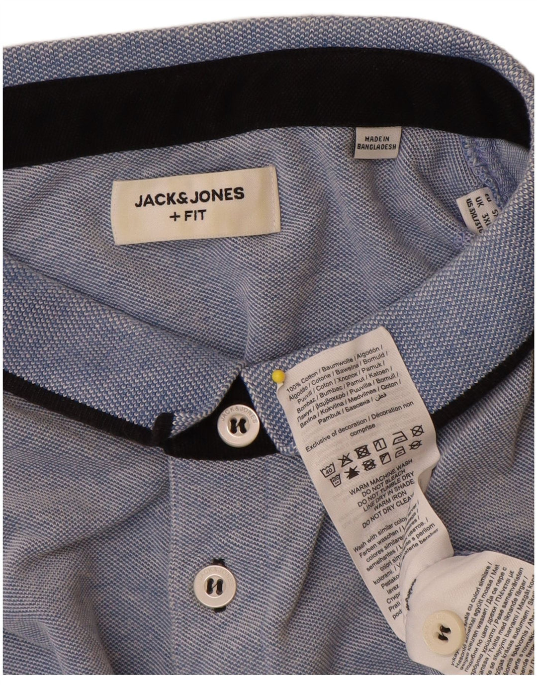 Jack & Jones Herren Poloshirt 3XL Blau Baumwolle