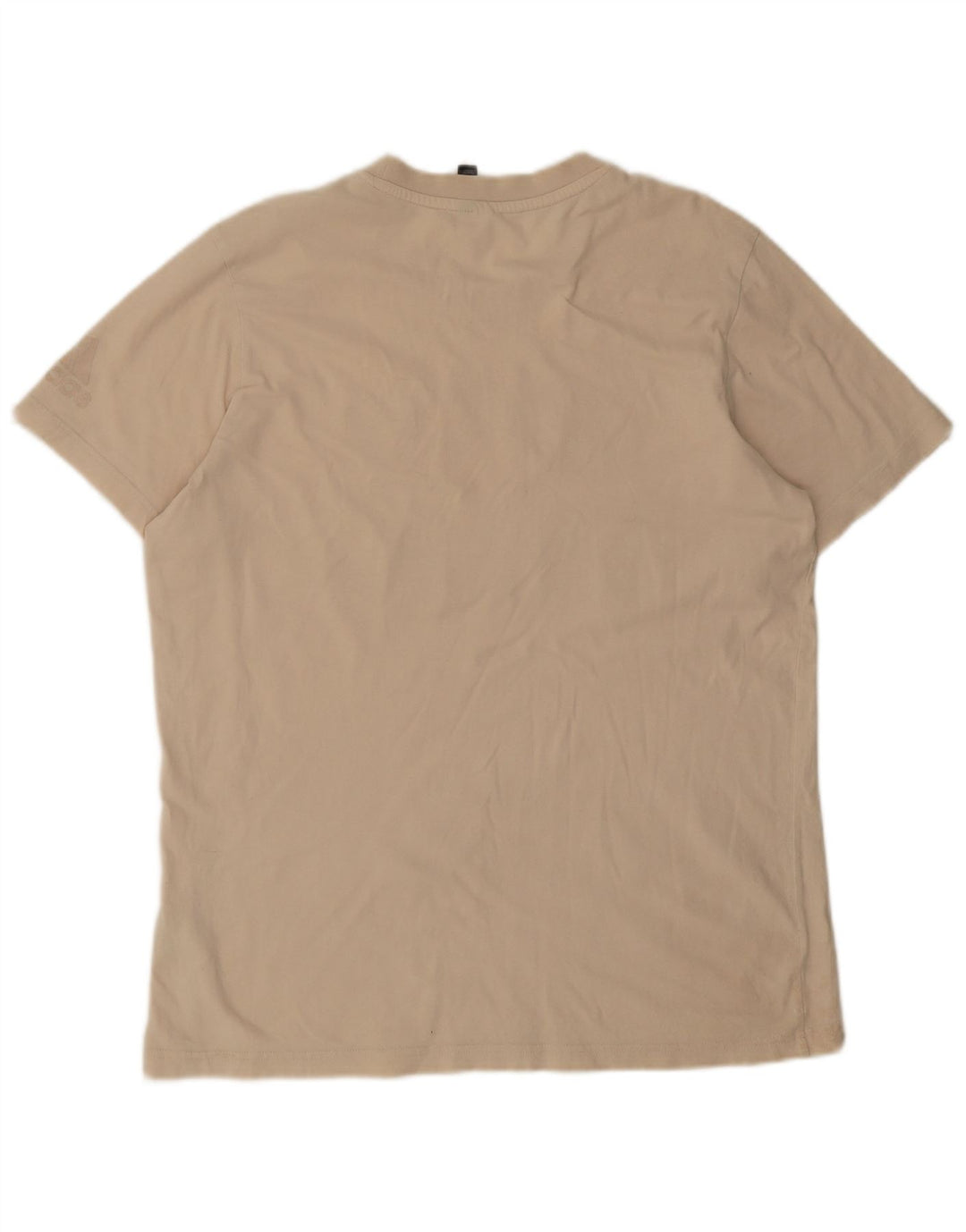 Adidas Herren Grafik T-Shirt Top Large Beige