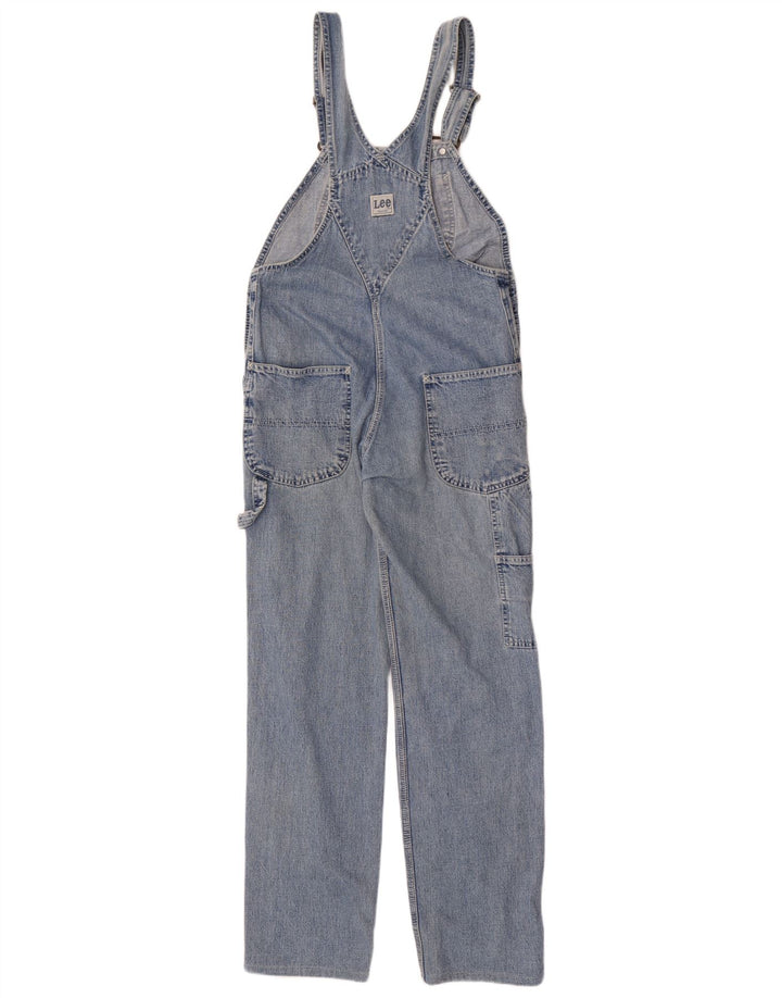 Lee Herren Cargo-Latzhose, Jeans, W32, L30, Blau, Baumwolle