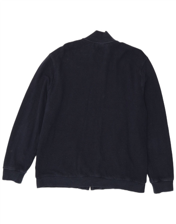 U.S. Polo Assn. Herren-Trainingsanzug-Topjacke 2XL Marineblau