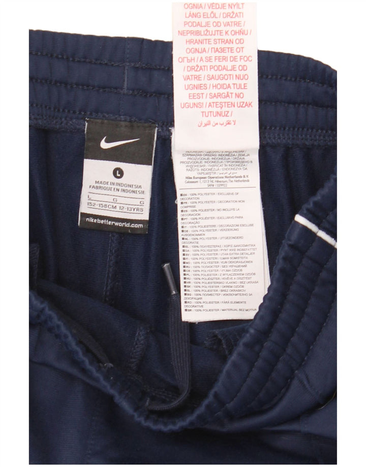 Nike Jungen-Trainingshose, Jogginghose, 12–13 Jahre, groß, marineblau, Polyester