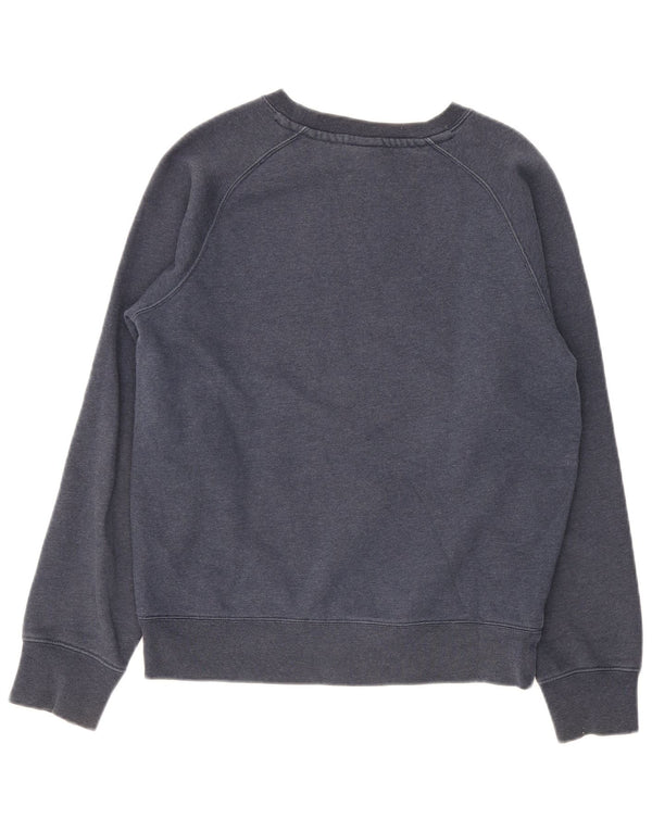 Nike Herren-Sweatshirt-Pullover, klein, marineblau, Colourblock-Baumwolle