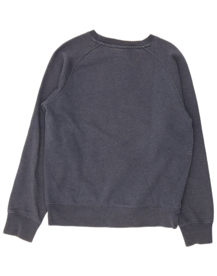Nike Herren-Sweatshirt-Pullover, klein, marineblau, Colourblock-Baumwolle