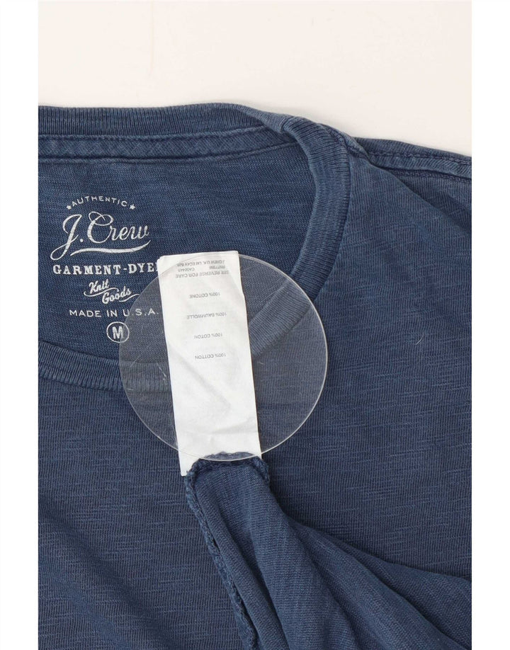 J. Crew Herren T-Shirt Top Medium Marineblau Baumwolle