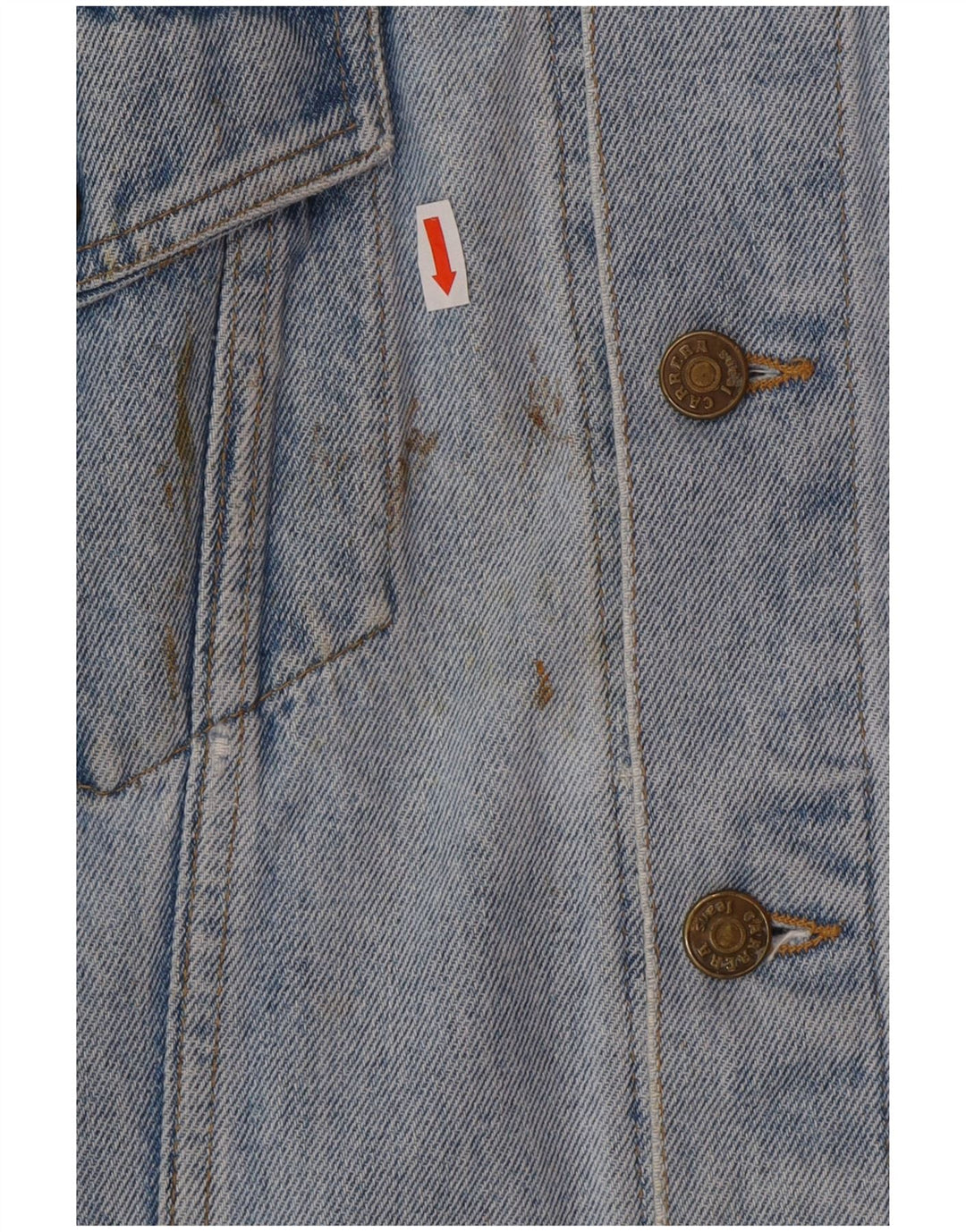 CARRERA Herren Jeansjacke UK 40 Large Blau