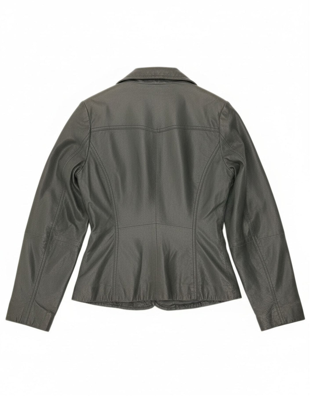 Vintage Damen 3-Knopf-Blazerjacke UK 10 Small Grau