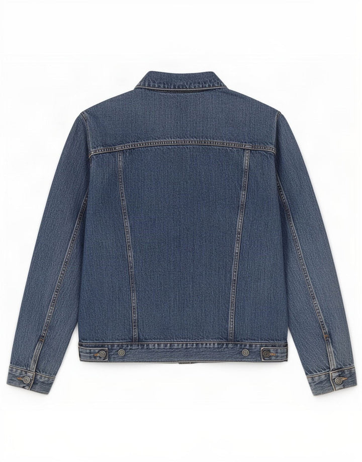 Carrera Herren 450 Jeansjacke UK 38 Mittelblaue Baumwolle