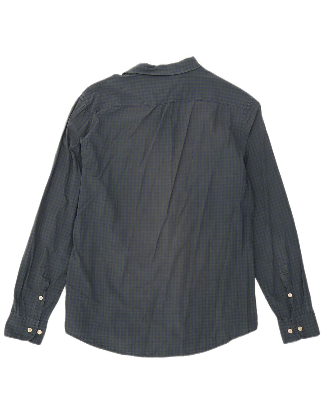 Lee Herren-Hemd, kariert, klassische Passform, XL, grüner Gingham-Karomuster