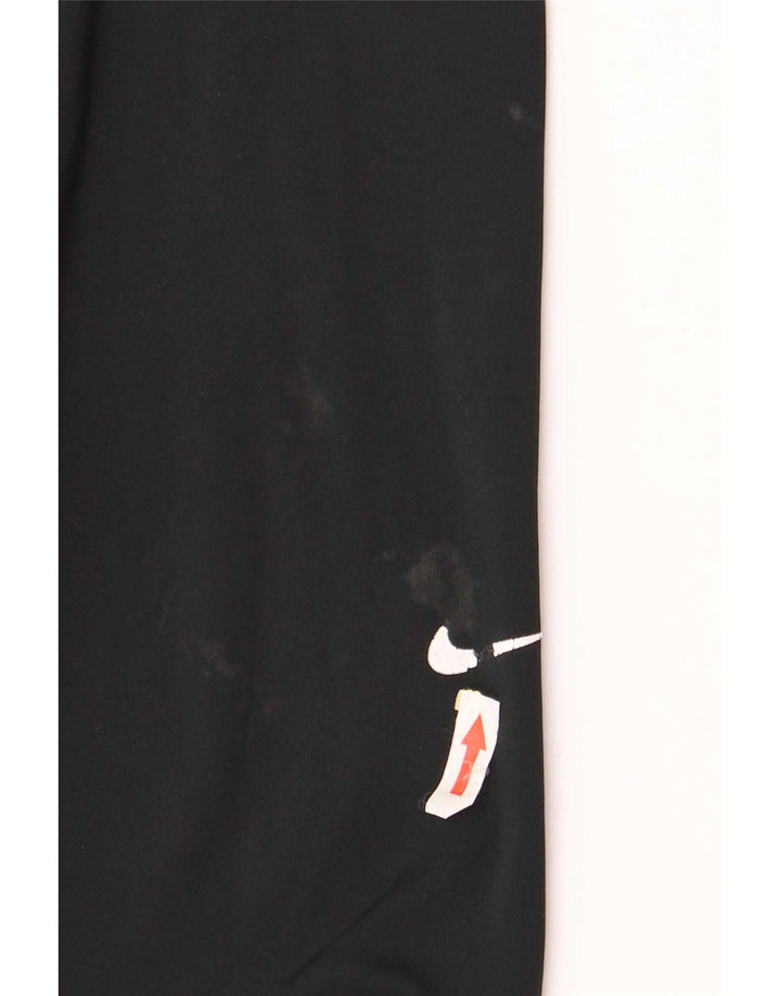 Nike Damen Capri Graphic Leggings UK 8 Small Schwarz