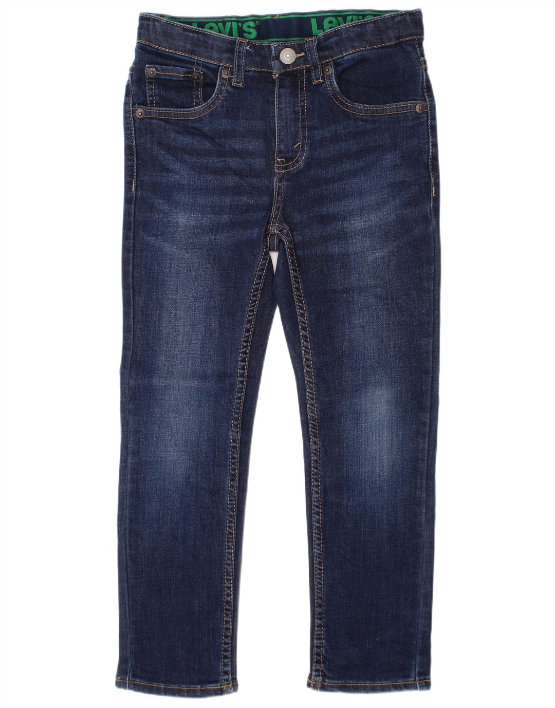 LEVI'S Jungen 510 Skinny Jeans 5–6 Jahre W24 L20 Marineblaue Baumwolle