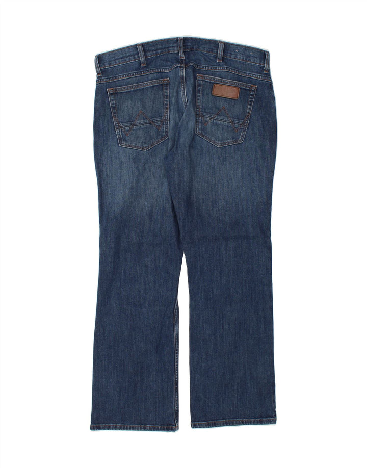 WRANGLER Womens Bootcut Jeans W36 L30 Blue Cotton Vintage Wrangler and Second-Hand Wrangler from Messina Hembry 