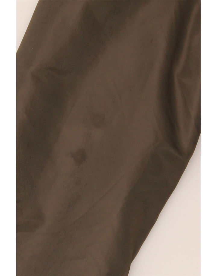 ZARA Damen Übergroße Bomberjacke UK 14 Mittel Khaki Farbblock