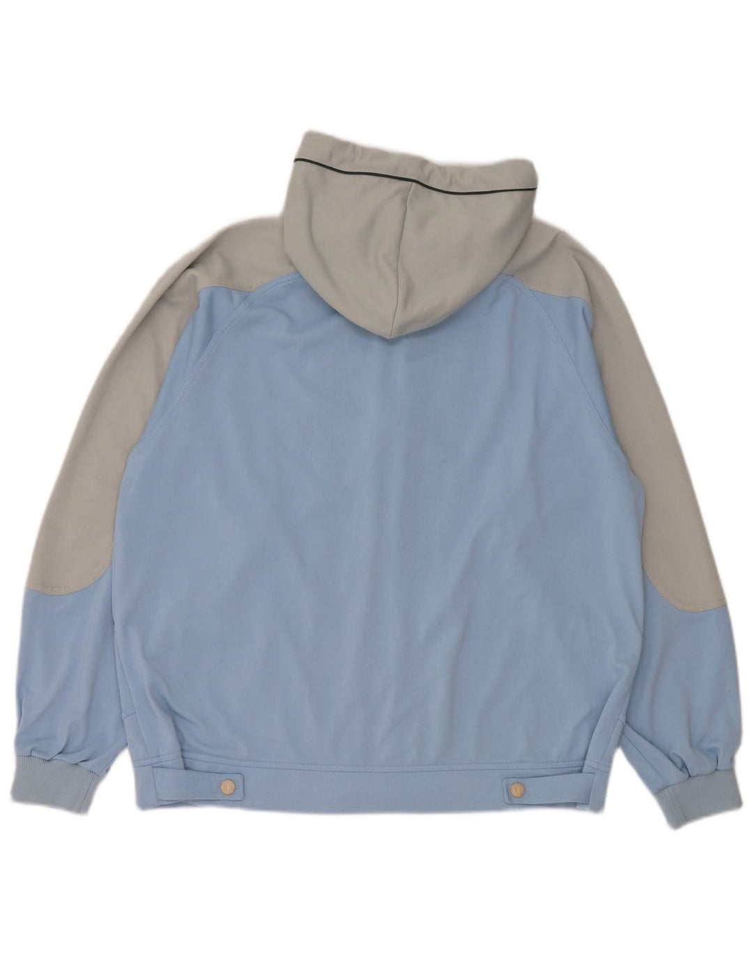 Champion Herren-Trainingsanzug mit Kapuze, Jacke, klein, blau, Farbblock-Polyester