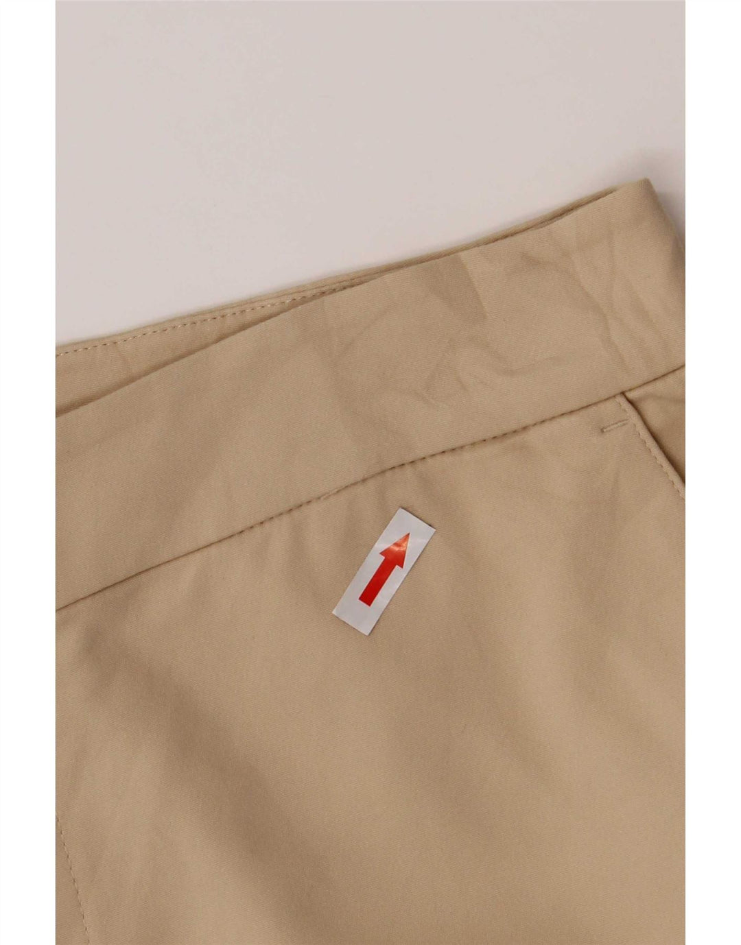 Chaps Damen Chino-Shorts US 8 Medium W32 Beige Baumwolle