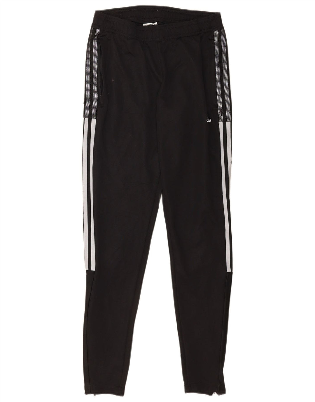 Adidas Damen Trainingshose UK 4/6 XS Schwarz Polyester