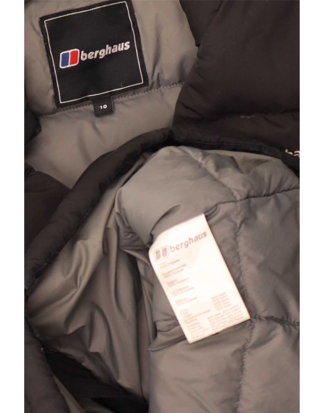 Berghaus Damen Wattierte Jacke UK 10 Small Schwarz Polyester