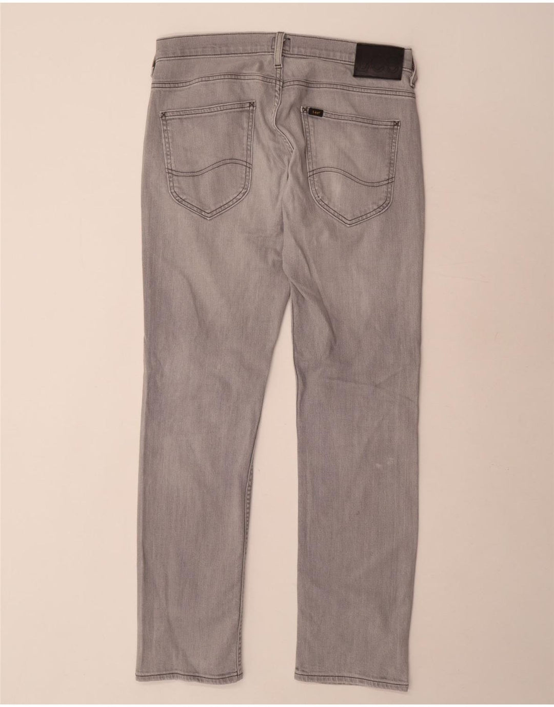 LEE Herren Powell Slim Jeans W33 L32 Graue Baumwolle