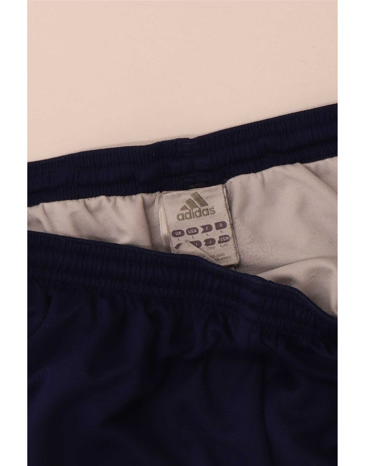 Adidas Herren-Sportshorts, groß, marineblau, Polyester