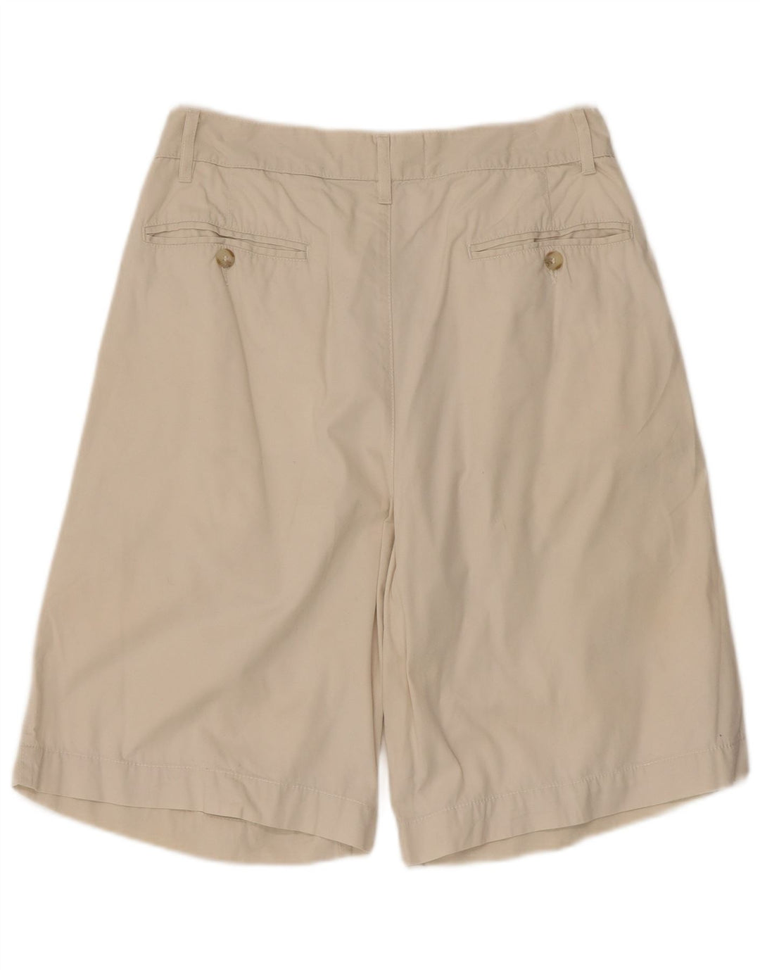 Vintage Herren Chino-Shorts mit Pegged, Größe 48, mittelgroß, W30, beige Baumwolle