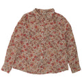 Marks & Spencer Damen-Hemd UK 14, groß, mehrfarbig, geblümt, Baumwolle