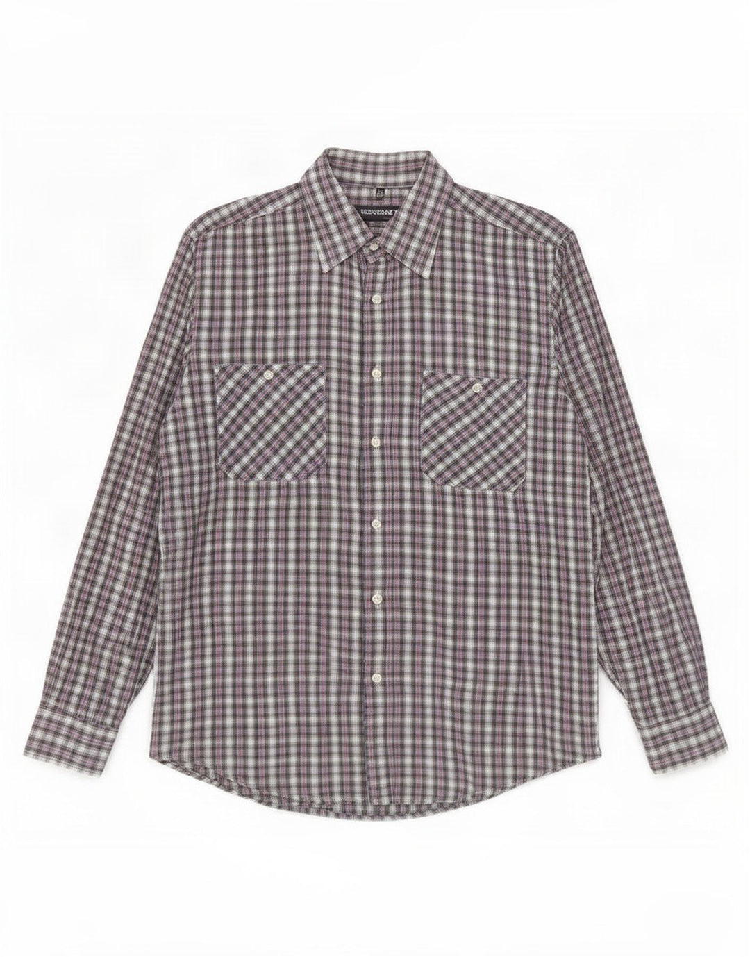 Rosengarten Herren-Flanellhemd, Größe 41/42, groß, mehrfarbig, kariert, Baumwolle