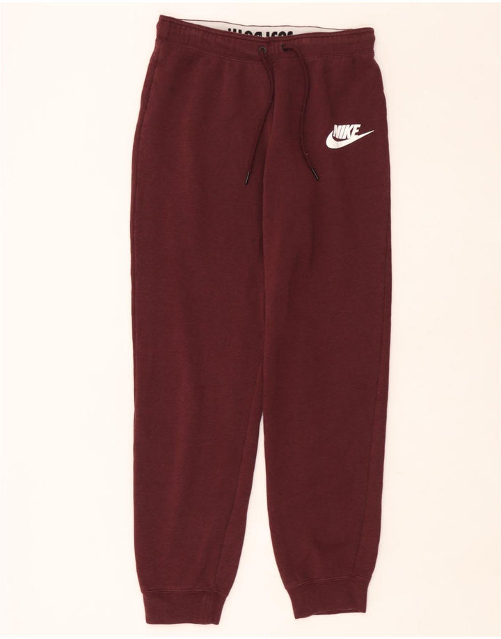 Nike Damen-Trainingshose, Jogginghose, UK 14, mittlere kastanienbraune Baumwolle