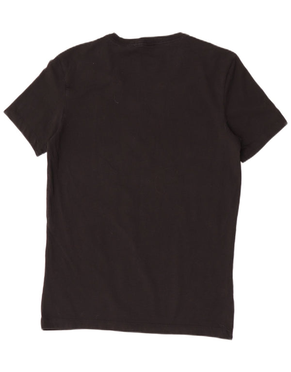 Calvin Klein Jeans Damen T-Shirt Top Large Schwarz Baumwolle