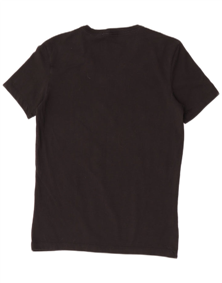 Calvin Klein Jeans Damen T-Shirt Top Large Schwarz Baumwolle
