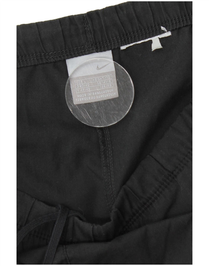 Nike Damen Trainingshose UK 14/16 Large Schwarz