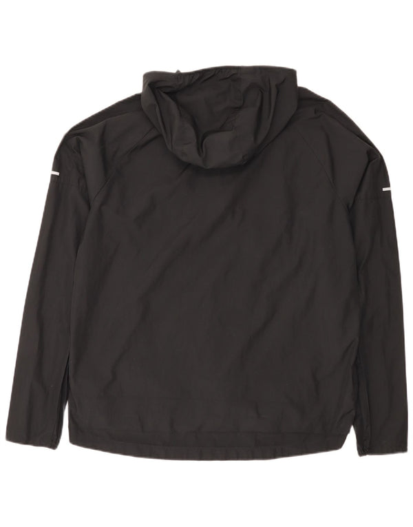 Nike Damen-Lauf-Trainingsanzug mit Kapuze, Top-Jacke, UK 14, mittelschwarz