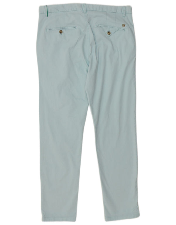 Scotch & Soda Damen Stuart Slim Chinohose W33 L30 Blaue Baumwolle